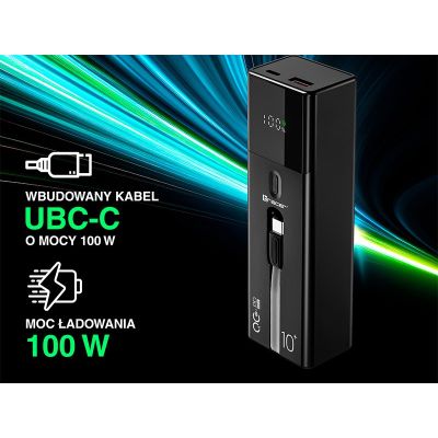 6. TRACER POWERBANK QUANT 10000MAH 100W PD+QC