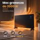 6. Extralink Inteligentny panelowy grzejnik o mocy 2000W | Kolor czarny