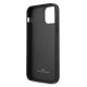7. Etui BMW Leather Perforate Sides na iPhone 12 Pro Max - czarne