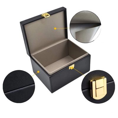 11. Pudełko antykradzieżowe na klucze samochodowe telefon blokujące fale radiowe Faraday Box klatka Faradaya czarny