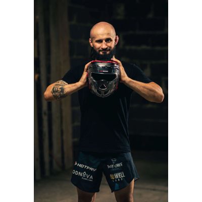 13. Kask bokserski z maską poliwęglanową M - Hannibal