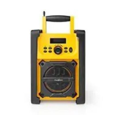15. Nedis RDFM3100YW radio Miejsce pracy Cyfrowy Czarny, Żółty