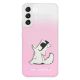 3. Etui Karl Lagerfeld Choupette Eat na Samsung Galaxy S22+ - różowe