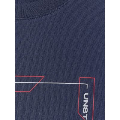 7. Longsleeve regular z nadrukiem męski 4F 4FRAW25TLONM606-31S