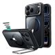 Etui ESR Classic Hybrid Kickstand MagSafe na iPhone 18 Pro / 17 Pro - przezroczysto-czarne