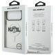 8. Etui Karl Lagerfeld IML Choupette Sketch Logo MagSafe na iPhone 17 Pro - przezroczyste