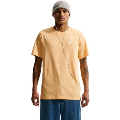 Koszulka męska Nike Club Tee pomarańczowa AR4997 795