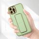 10. New Kickstand Case etui do iPhone 12 Pro z podstawką zielony