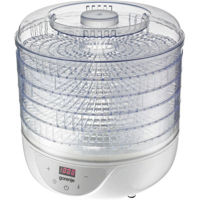 12. Suszarka Gorenje FDK 24 DW Przezroczysty, Biały 240 W