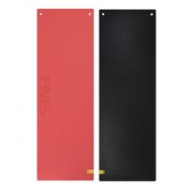Mata fitness klubowa z otworami  HMS Premium MFK03 Red-Black 