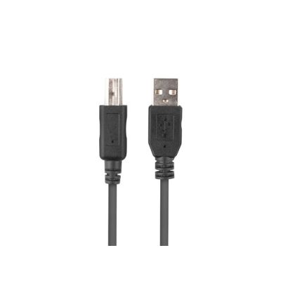 2. LANBERG KABEL USB-A->USB-B M/M 2.0 1M FERRYT CZARNY BOX CA-USBA-15CU-0010-BK