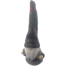 ZAWIESZKA BOMBKA SKRZAT SZARY 11CM