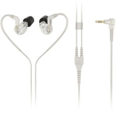 2. Behringer SD251-CL - Słuchawki dokanałowe ze złączem MMCX - przezroczyste