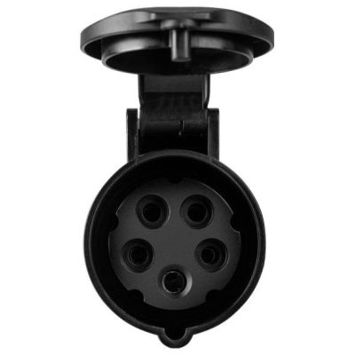 4. Green Cell Przejściówka Adapter Siłowy Czerwony CEE 16A 400V 5P do Gniazda Schuko 230V