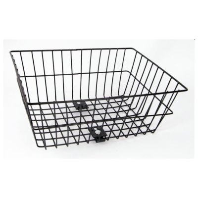 METS Koszyk bagażnik przykręcany drut niski