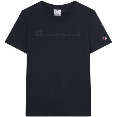 2. Koszulka damska Champion SS Tee czarna 118382 KK001