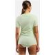 3. Koszulka damska Odlo MERINO 160 BL TOP crew neck s/s zielona
