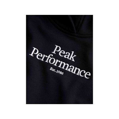 9. Bluza  Peak Performance Jr Original Hood czarny