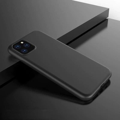 8. Żelowe elastyczne etui pokrowiec do iPhone 15 Pro Max Soft Case - czarny
