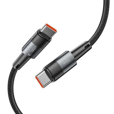 3. Kabel Tech-Protect UltraBoost USB-C / USB-C PD 100W 5A 0.25m - szary