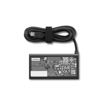 3. Lenovo 4X21S91187 adapter zasilający/ inwentor Wewnętrzna 65 W Czarny