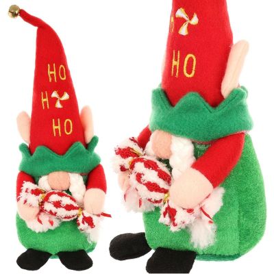 11. ELF DEKORACYJNY 28CM Z WORKIEM NA PREZENT