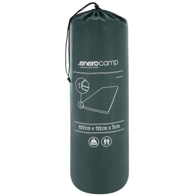 19. MATA SAMOPOMPUJĄCA 192X132X3CM ZIELONA ENERO CAMP