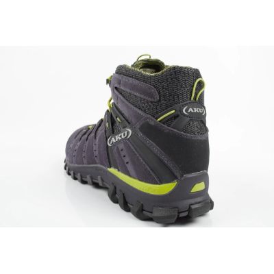 5. Aku Alterra Gore-tex buty trekkingowe męskie turystyczne lekkie szare zielone