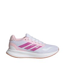 Buty dla dzieci adidas Runfalcon 5 biało-różowe JP9396
