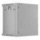 2. Szafa instalacyjna RACK wisząca 19" 12U 600X450 szara drzwi perforowane Lanberg (flat pack)