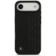 3. Etui Mercedes Leather Laurel Leaves MagSafe na iPhone Air - czarne