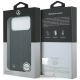 8. Etui Mercedes Leather Laurel Leaves MagSafe na iPhone 17 Pro Max - czarne