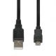 Kabel IBOX USB 2.0 A/B MICRO 1,8M IKU2M18 (USB 2.0 typu A - USB 2.0 typu A ; 1,8m; kolor czarny)