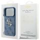 8. Etui Guess 4G Big Logo na iPhone 17 Pro / 18 Pro - niebieskie