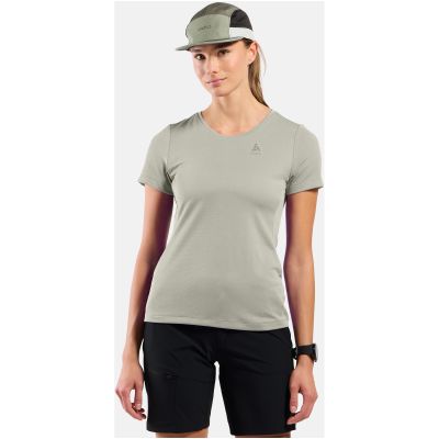 2. Koszulka damska Odlo F-DRY T-shirt crew neck s/s szara
