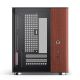 14. Obudowa PC Jonsbo TK-0, Mini-Tower, Mini-ITX, Tempered Glass, Holz - schwarz
