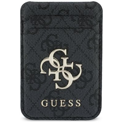 9. Etui Guess 4G z portfelem Magsafe na iPhone 18 Pro Max / 17 Pro Max - czarne