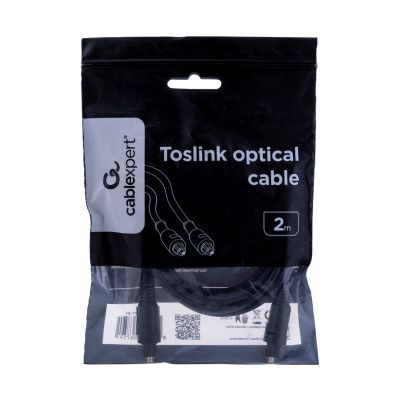 2. Kabel GEMBIRD CC-OPT-2M (Toslink M - Toslink M; 2m; kolor czarny)