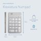 36. R-Go Tastatur Nummernblock Break Bluetooth weiĂź