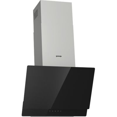 Okap przyścienny GORENJE WHI649EXBG czarny komin stal nierdzewna