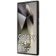 4. Etui DKNY Leather Mono Stripe & Metal Logo na Samsung Galaxy S24 Ultra - czarne