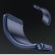 5. Etui silikonowe Carbon Case do Samsung Galaxy S25 - niebieskie