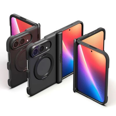 4. Etui Spigen Slim Armor Pro S Magsafe na iPhone Duo - czarne