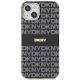 3. Etui DKNY IML Mono & Stripe MagSafe na iPhone 15 / 14 / 13 - czarne