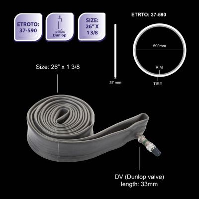 3. DĘTKA ROWEROWA 26x1,3/8 DV BICYCLE GEAR