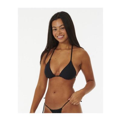 2. Stanik kąpielowy RIP CURL Premium Surf D-Dd Sliding Tri czarny