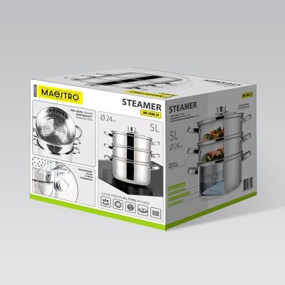 9. Garnek do gotowania 24cm 5,0L MR-2900-24 MAESTRO