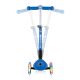 8. Hulajnoga 3-kołowa Globber Foldable Lights Navy Blue Jr 437-100