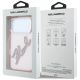 8. Etui Karl Lagerfeld IML Big Signature Resin Metal Frame na iPhone 18 Pro Max / 17 Pro Max - różowe