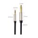 12. Kabel Ugreen AV127 10628 audio TRS mini jack 3,5mm / jack 6,35mm 2m - szary
